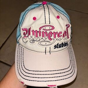Universal Studios Pink and Blue Women's Cap